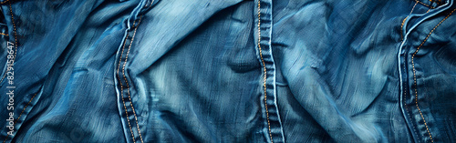 Restoring The Texture Of Worn Out Denim Jeans With Stitched, Purple Jeans Texture royalty photo