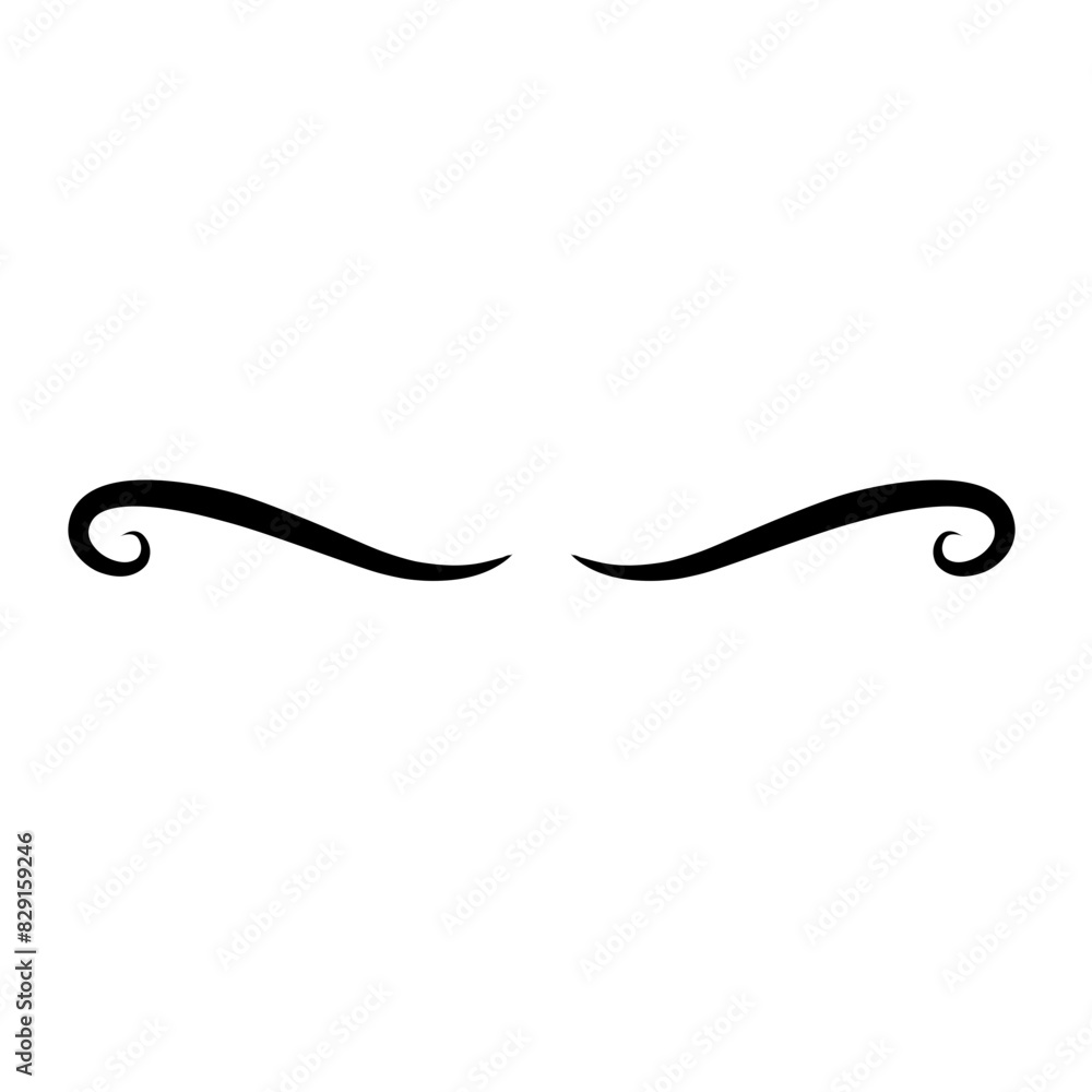 swirl border decoration swirl border decoration