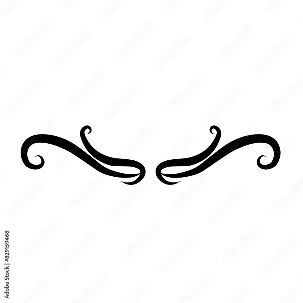 swirl border decoration swirl border decoration