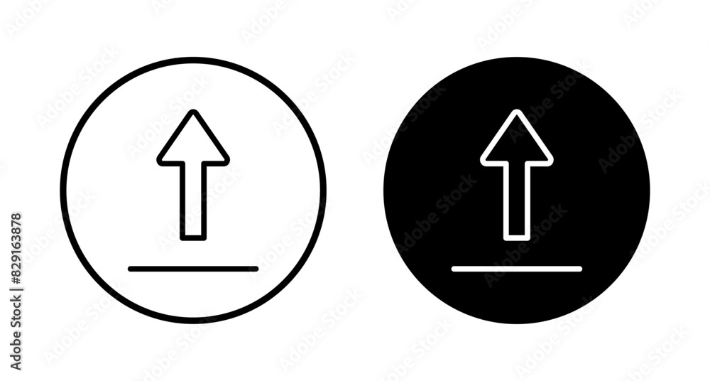 Upload icon vector isolated on white background. Upload sign icon. Upload button. Load symbol. Upload icon vector isolated on white background. Upload sign icon. Upload button. Load symbol.
