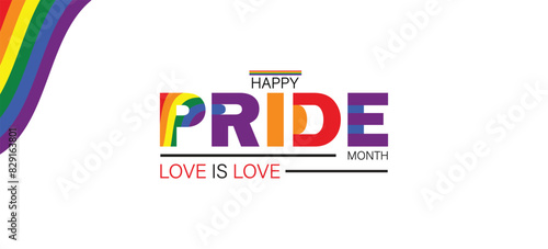 Love Know Beautiful Pride Month Design