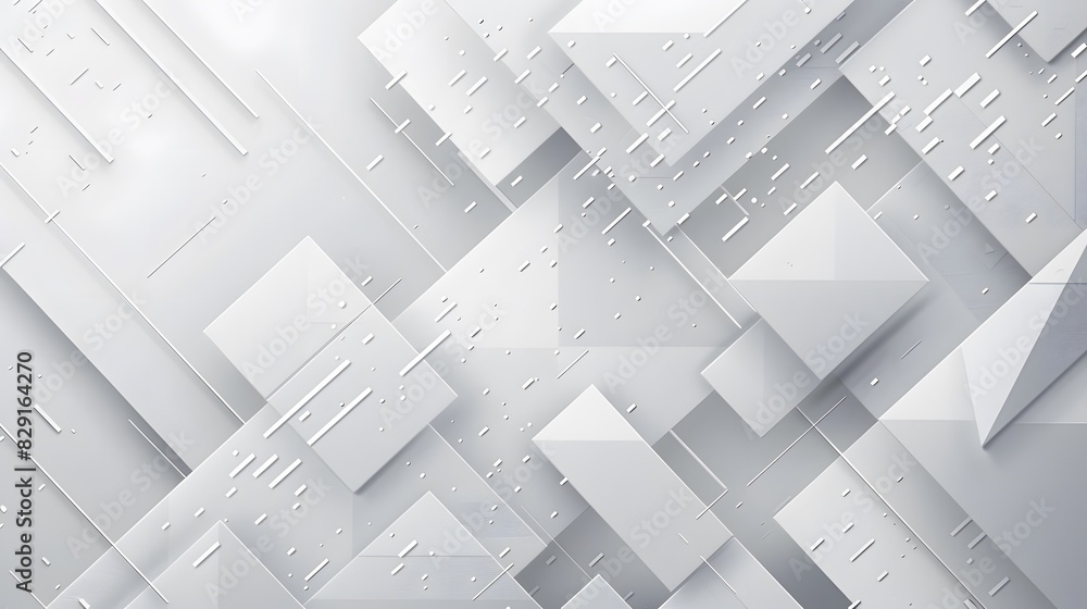 Grey white abstract background geometry shine and layer element vector for presentation design. Grey white abstract background geometry shine and layer element vector for presentation design.