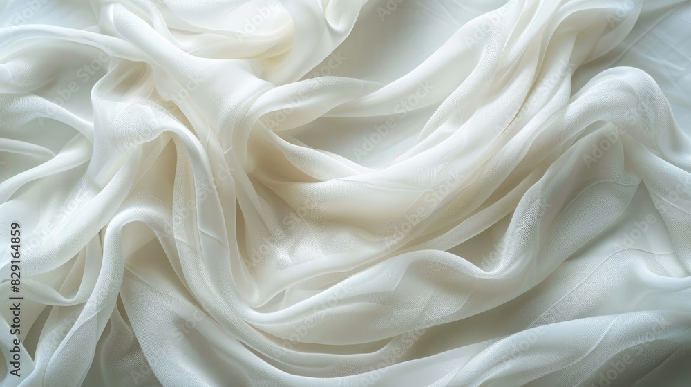 Fabric texture in a white background Fabric texture in a white background