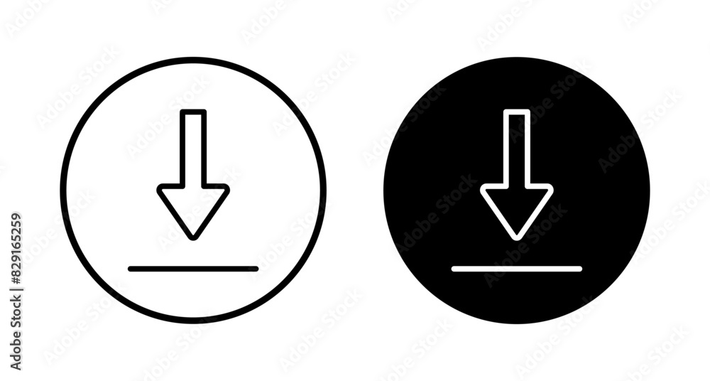 Download icon vector isolated on white background. Downloading vector icon Download icon vector isolated on white background. Downloading vector icon