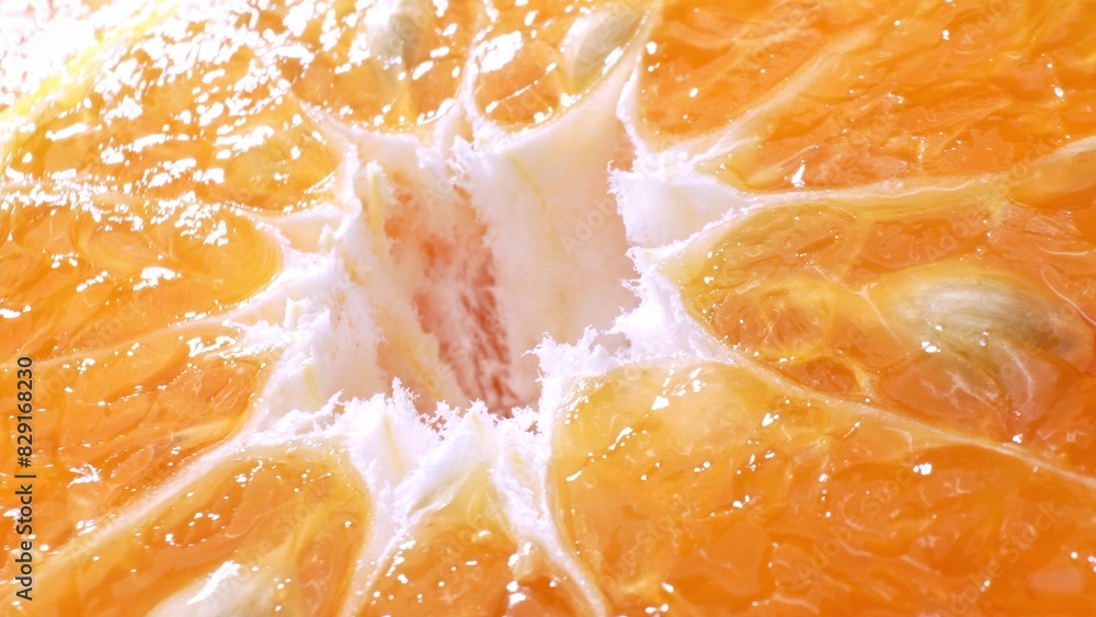 Vividly vibrant, green oranges split open, revealing a burst of orange within, dotted with seeds. Each half exudes freshness and juiciness, tempting the senses. Orange fruit background.
Vividly vibrant, green oranges split open, revealing a burst of orange within, dotted with seeds. Each half exudes freshness and juiciness, tempting the senses. Orange fruit background.