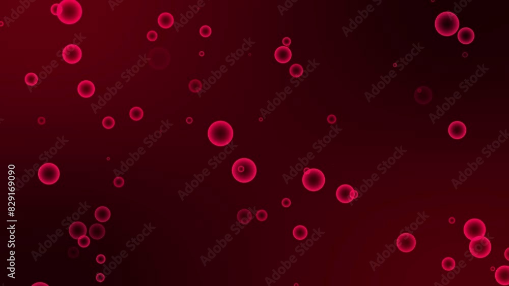 Bubble red gradient animation background Bubble red gradient animation background
