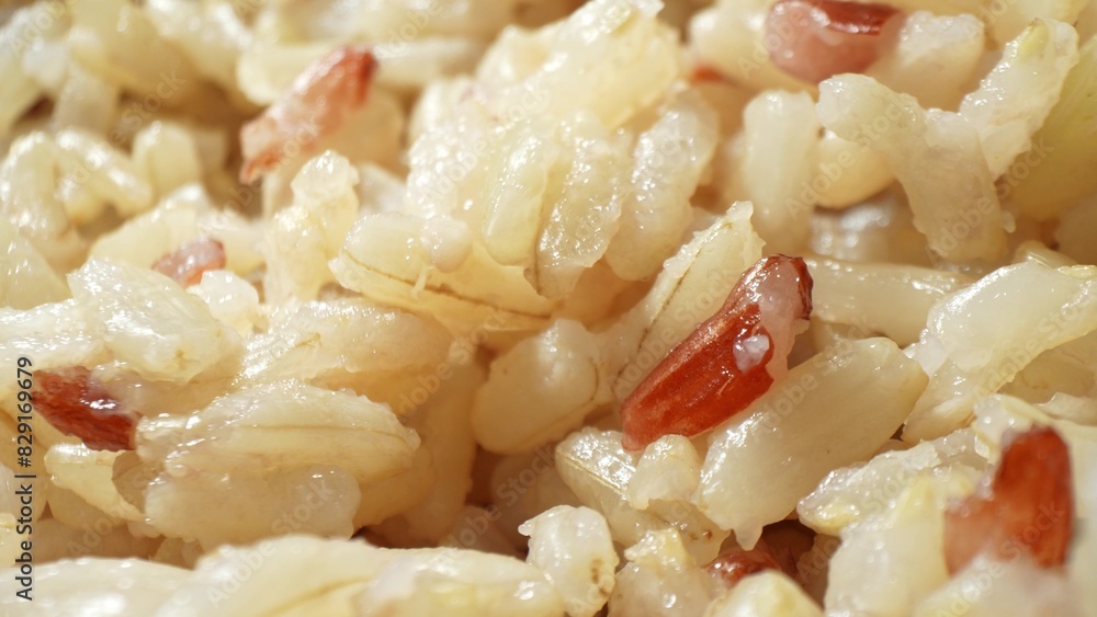 Indulge in the aromatic allure of Jasmine brown rice, boasting a chewy texture and rich fragrance. Packed with fiber and essential nutrients, it's the epitome of a wholesome meal.
Indulge in the aromatic allure of Jasmine brown rice, boasting a chewy texture and rich fragrance. Packed with fiber and essential nutrients, it's the epitome of a wholesome meal.