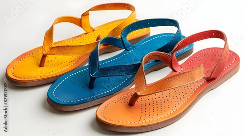 Stylish and Vibrant Sandals for Carefree Summer Escapades