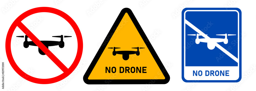No drone zone restriction prohibit flying UAV unmanned aerial vehicle emblem sign sticker graphic No drone zone restriction prohibit flying UAV unmanned aerial vehicle emblem sign sticker graphic
