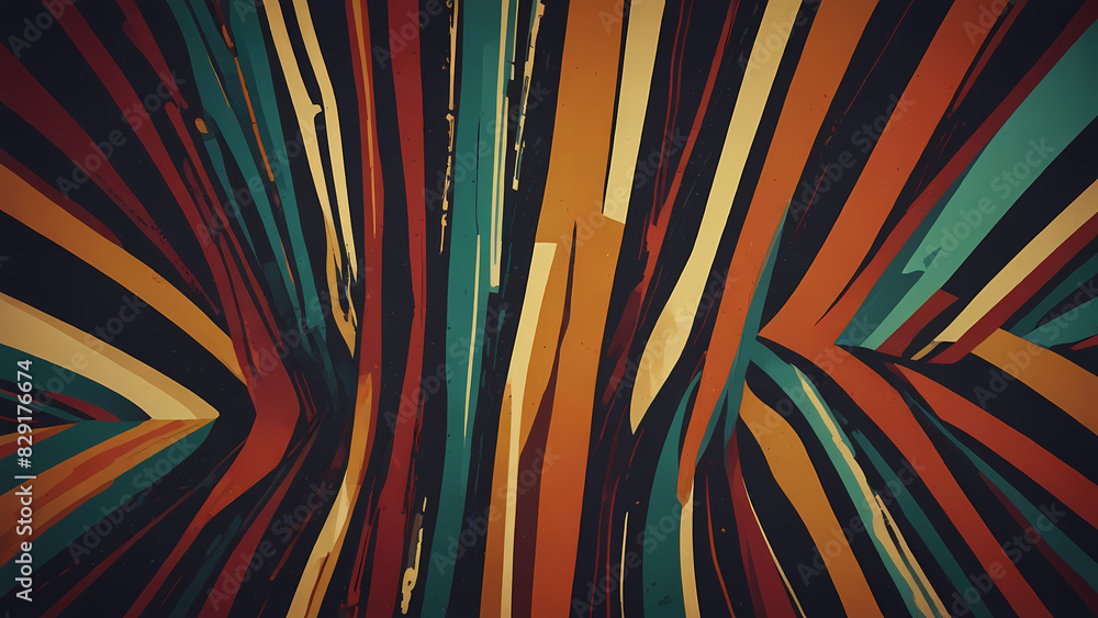Abstract colorful Line Pattern Background Abstract colorful Line Pattern Background