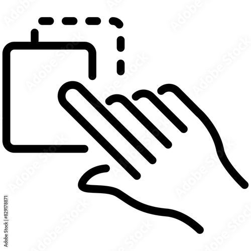 drag line icon