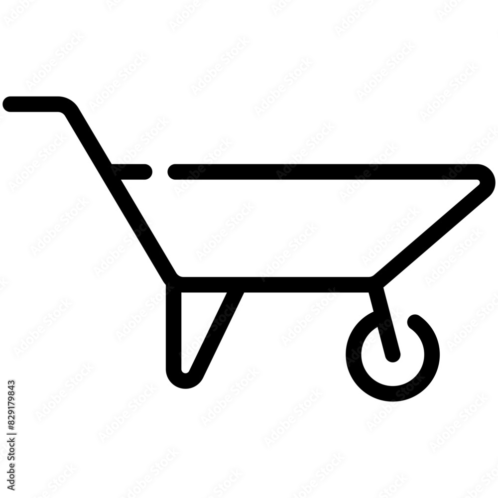 barrow line icon barrow line icon