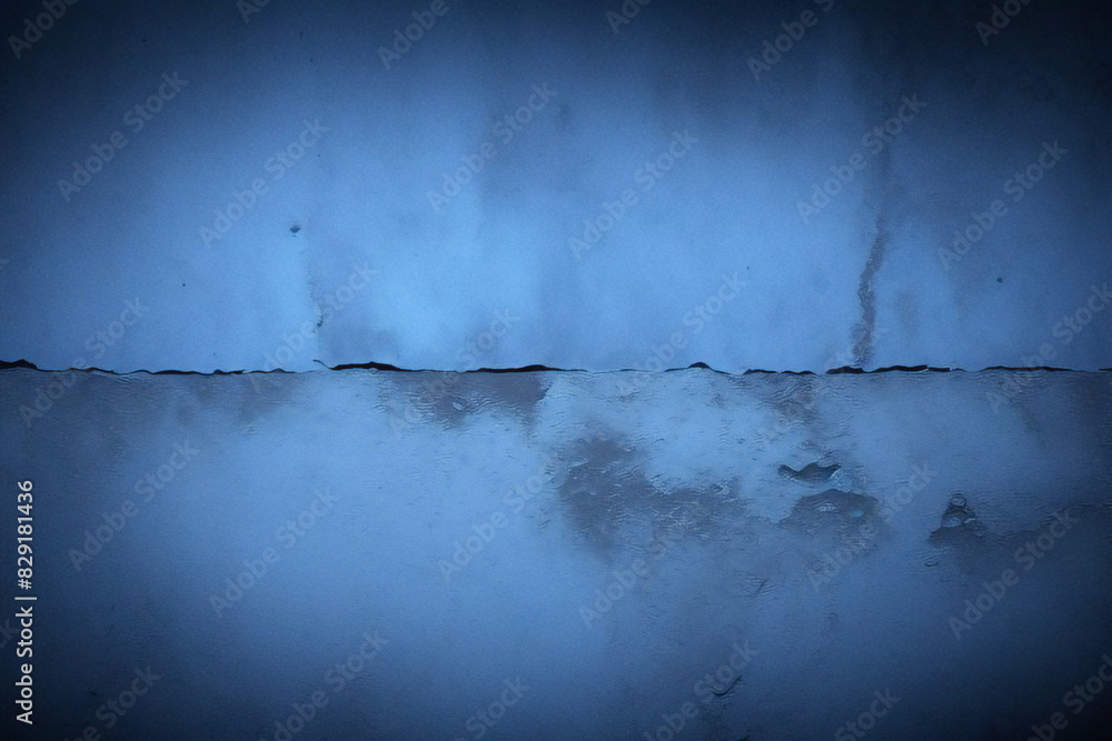 Blue rough concrete old wall texture. Wall and floor with texture dark ...