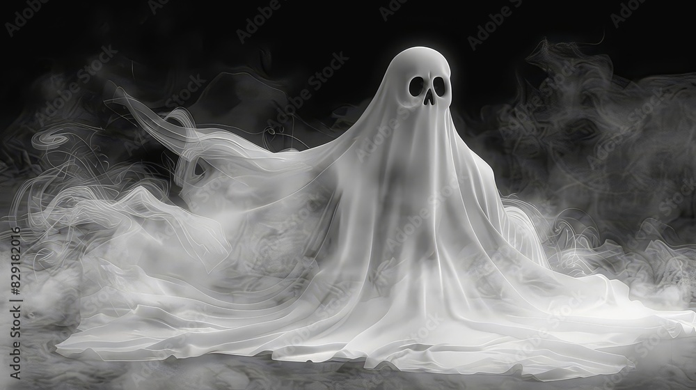 Elevate your brand with a supernatural touch inspired by ghosts on a clean background. Elevate your brand with a supernatural touch inspired by ghosts on a clean background.