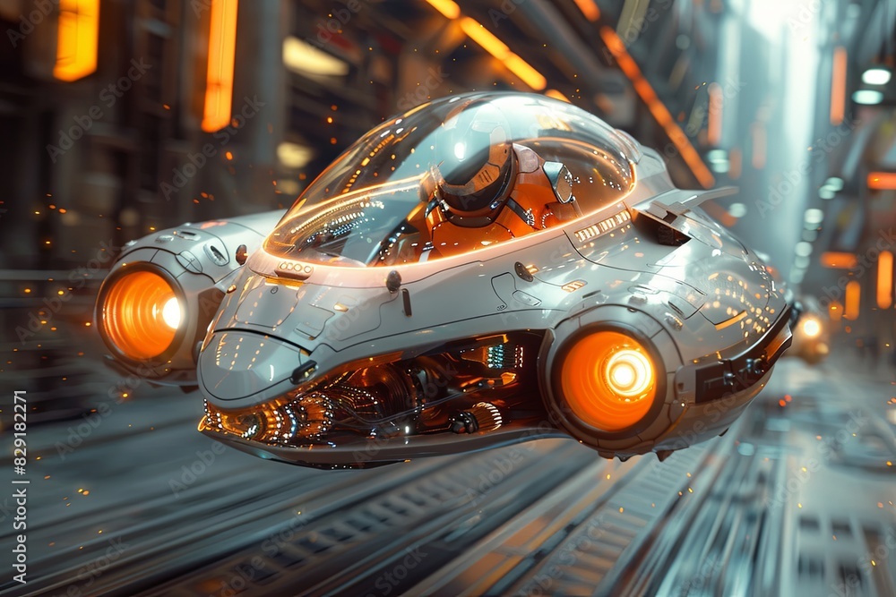 Futuristic High-Tech