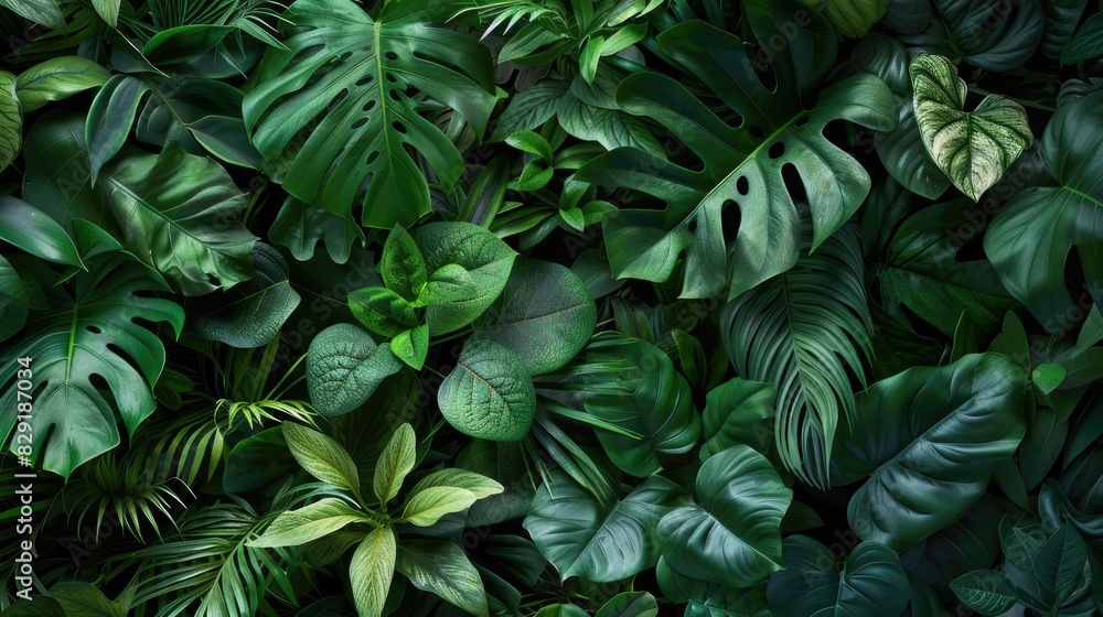 The beauty of verdant foliage The beauty of verdant foliage
