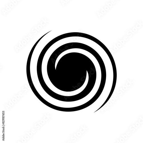 spin logo design symbol vector