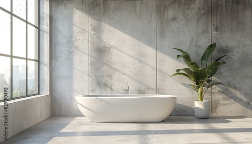 bathtub 3d icon