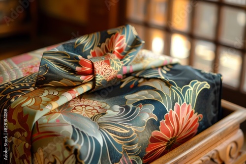 Japanese wrapping cloth known as furoshiki