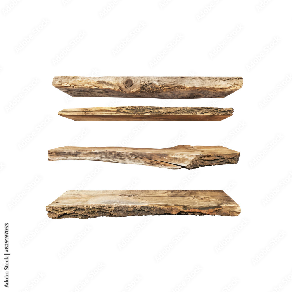 Explore The Rustic Charm Of Wood Shelves, Isolated On Transparent Background, For Design And Printing Explore The Rustic Charm Of Wood Shelves, Isolated On Transparent Background, For Design And Printing