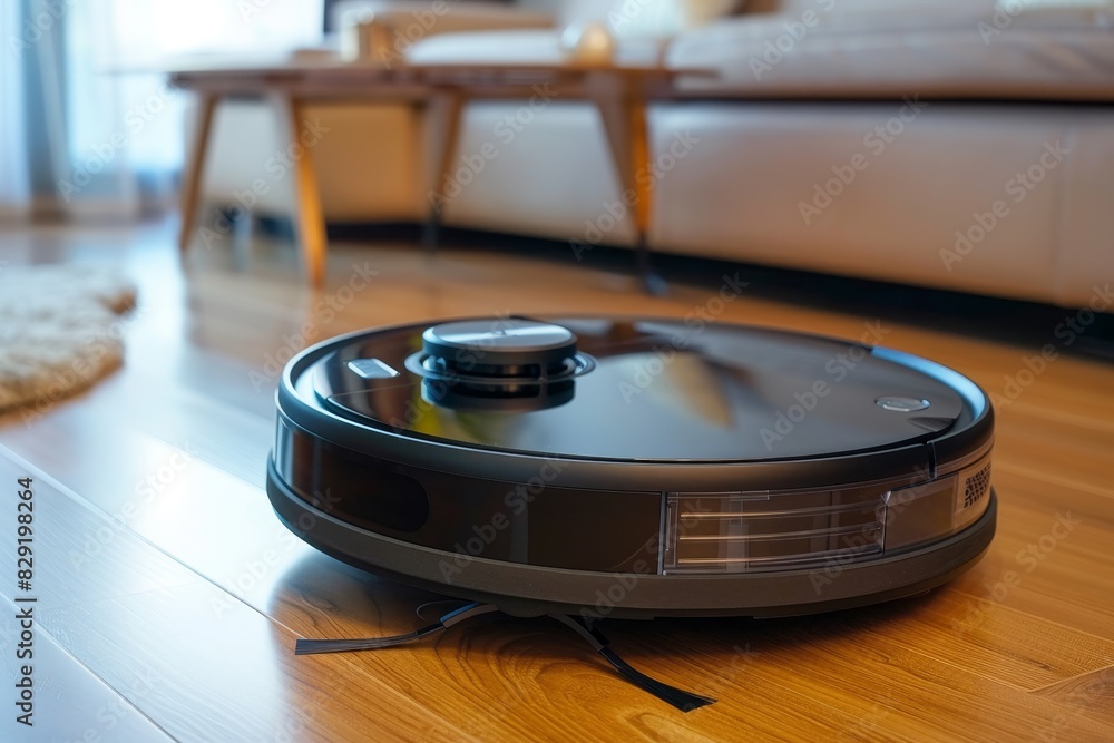 Robot vacuum cleaning technology in modern homes cleaning various floor types Robot vacuum cleaning technology in modern homes cleaning various floor types