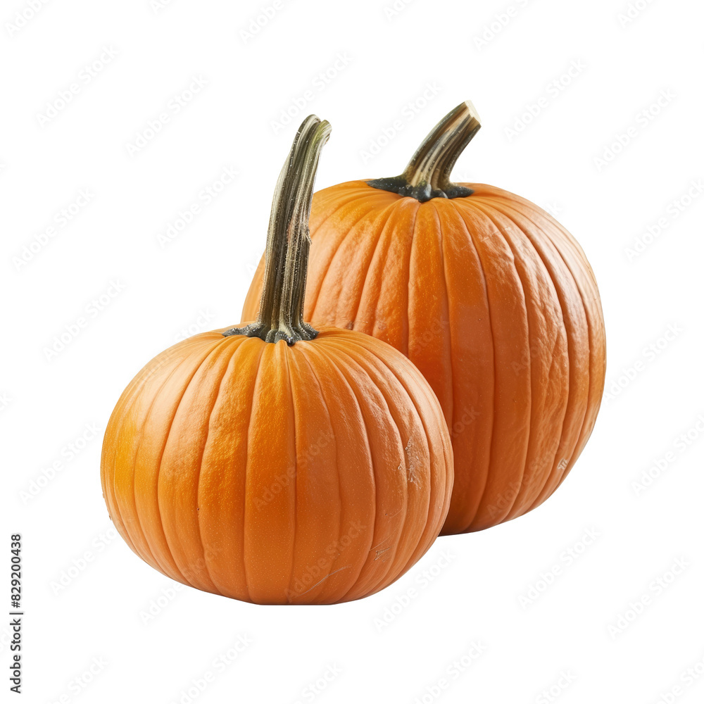 Pumpkins , Isolated On Transparent Background, For Design And Printing Pumpkins , Isolated On Transparent Background, For Design And Printing