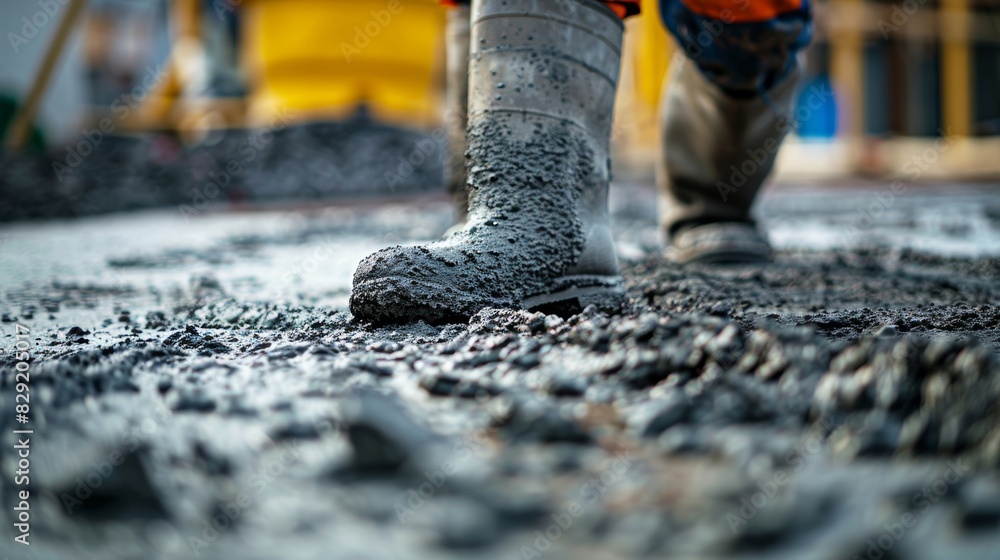 Before giving the green light for pouring technicians carefully inspect and approve the concrete mix based on their thorough testing results. Before giving the green light for pouring technicians carefully inspect and approve the concrete mix based on their thorough testing results.