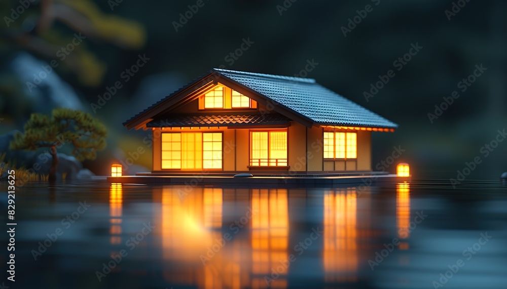 house 3d render icon house 3d render icon