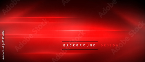 Neon dynamic diagonal light rays background. Techno digital geometric concept design for wallpaper, banner, presentation, background