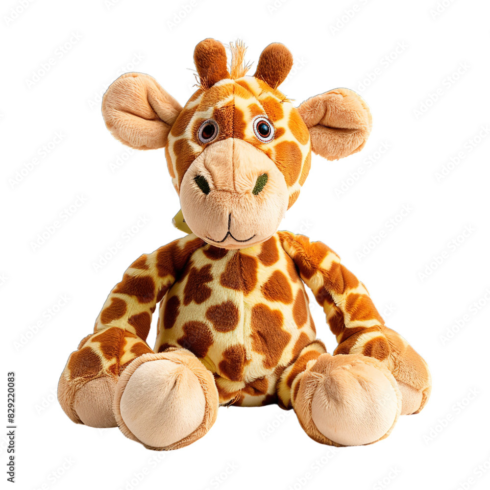 toy giraffe isolated on white toy giraffe isolated on white
