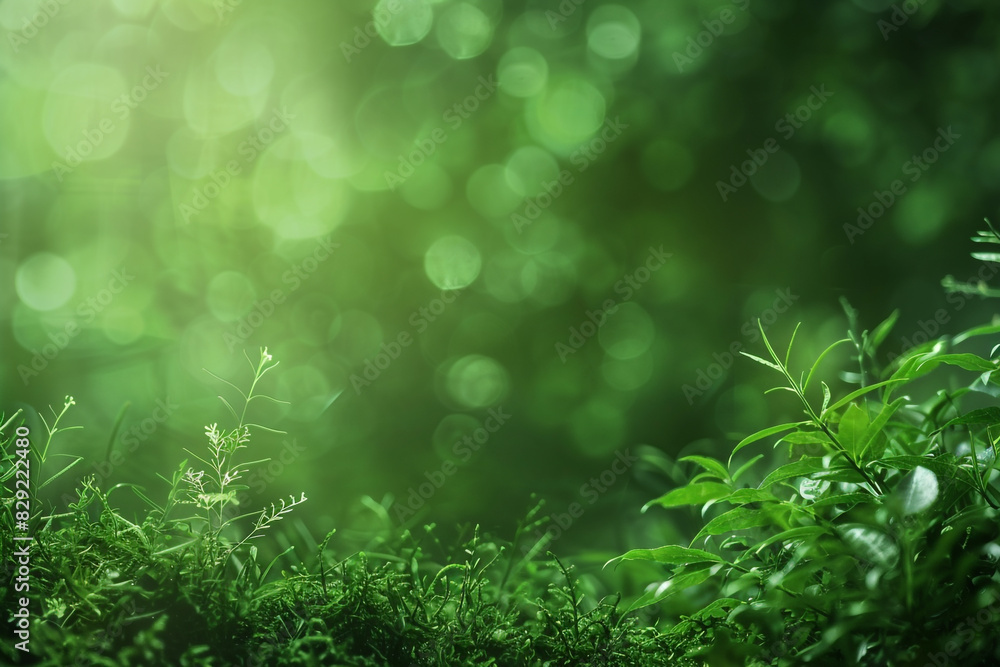 Deep green backdrop, blurred for eco and nature product promotions. Deep green backdrop, blurred for eco and nature product promotions.