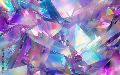 Vibrant Crystal Kaleidoscope