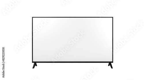 Wallpaper Mural Blank White Television Screen on White Background, PNG File Torontodigital.ca