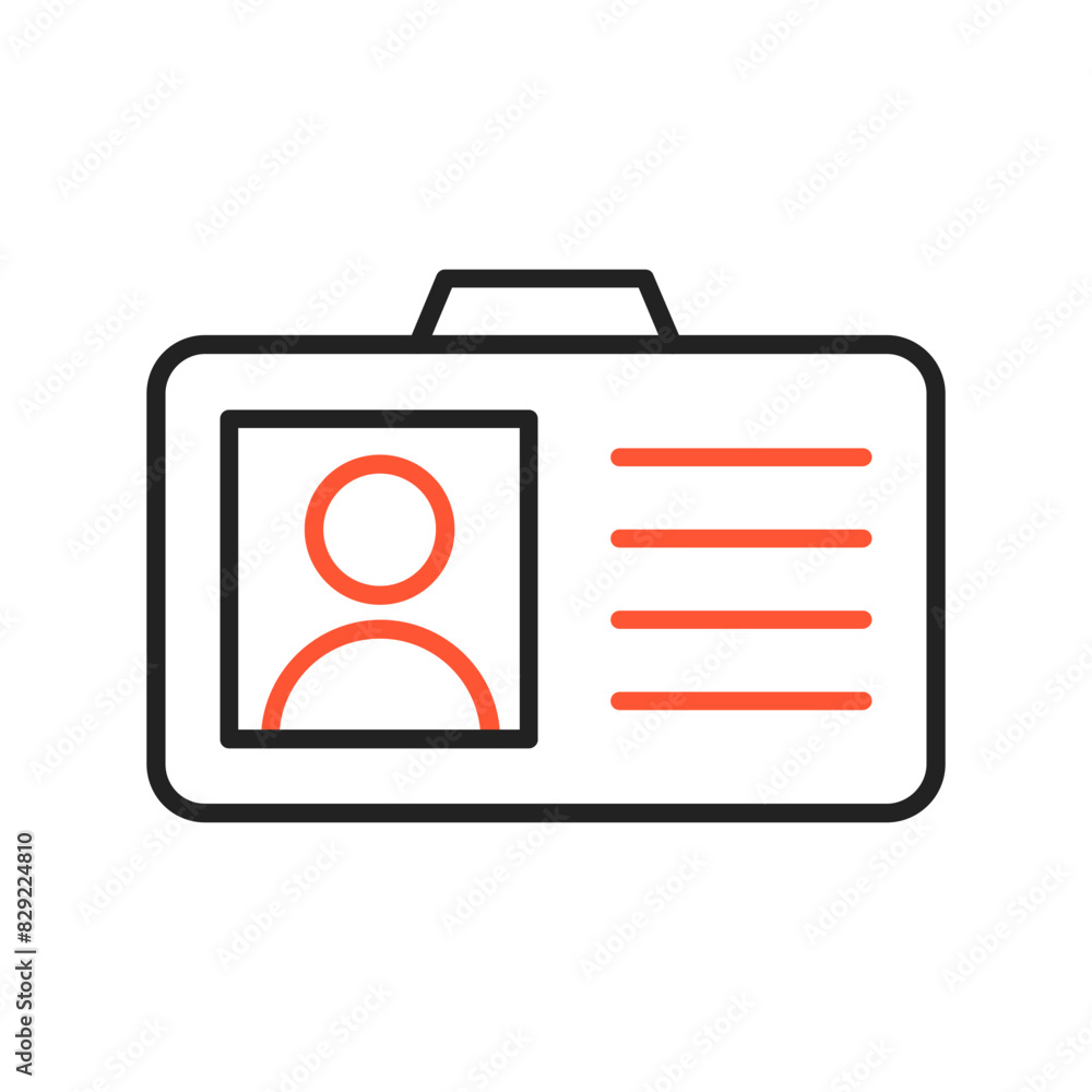 Id Card Vector Icon Id Card Vector Icon
