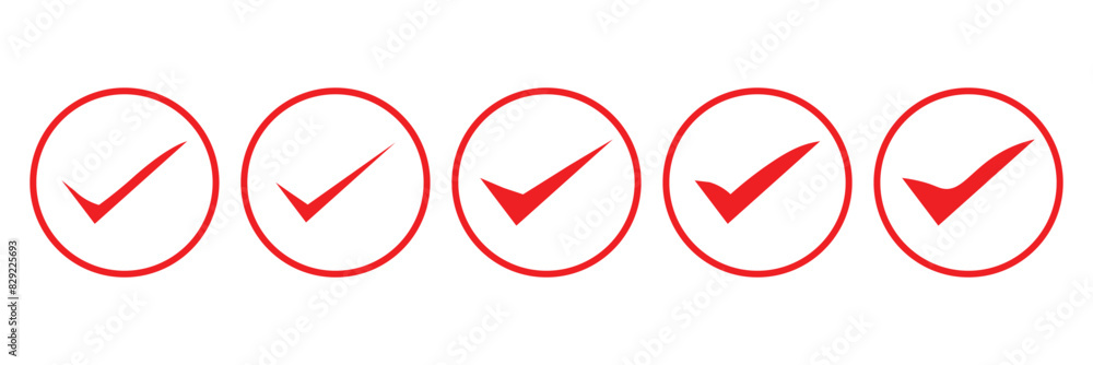Done buttons collection. check vector icon set. check list button icon vector illustration. check icons. Done buttons collection. check vector icon set. check list button icon vector illustration. check icons.