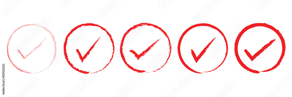 Done buttons collection. check vector icon set. check list button icon vector illustration. check icons. Done buttons collection. check vector icon set. check list button icon vector illustration. check icons.