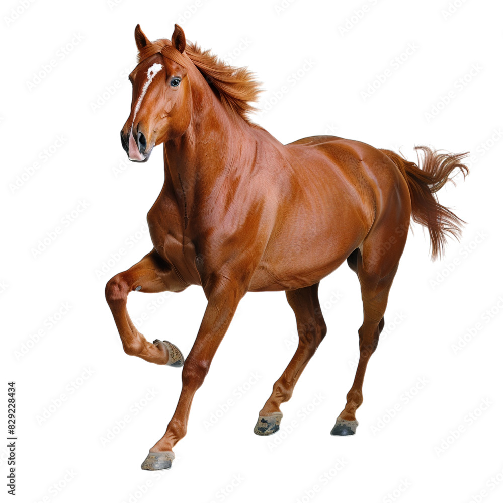 Obraz premium horse isolated on white