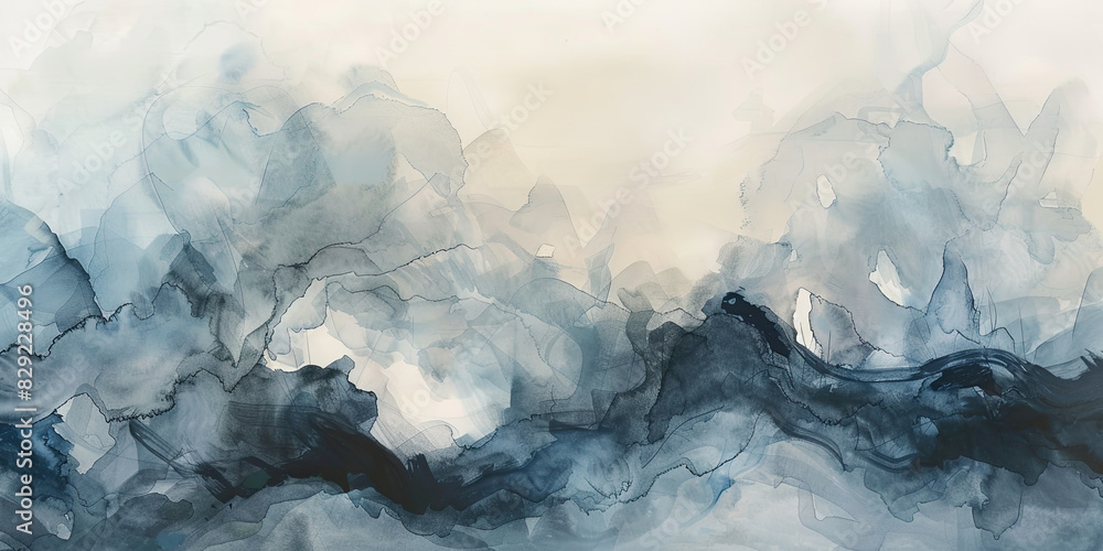 Oil paint strokes on wide canvas textured green background decorating art painting illustration, generated ai Oil paint strokes on wide canvas textured green background decorating art painting illustration, generated ai
