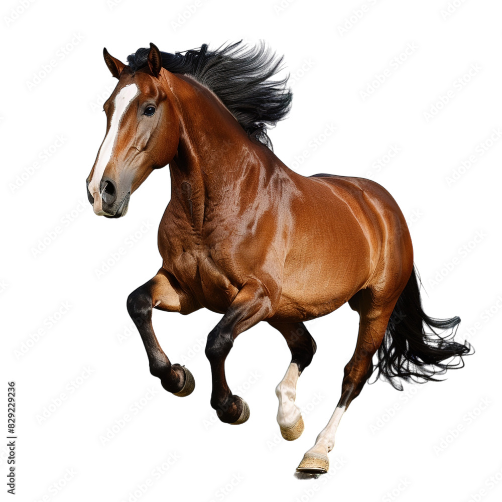 horse isolated on white background horse isolated on white background