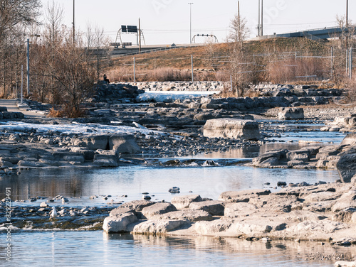 Calgary Bow River Landscape
