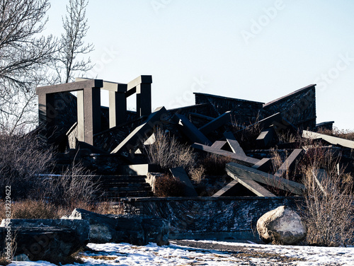 Calgary Bow River Landscape Art