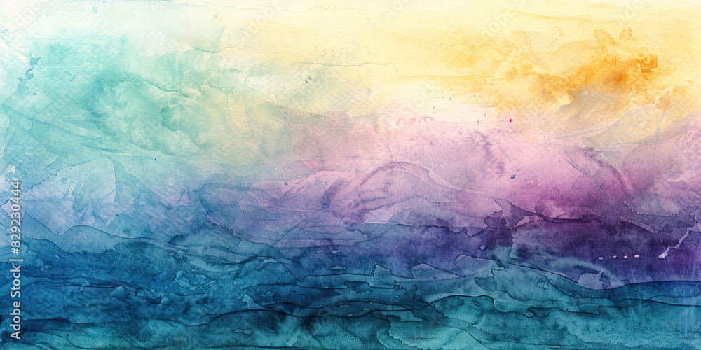 Oil paint strokes on wide canvas textured green background decorating art painting illustration, generated ai