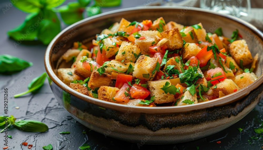 Eggplant caviar with croutons a vegan option Eggplant caviar with croutons a vegan option