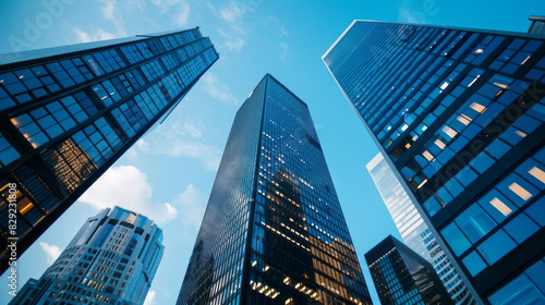 Wallpaper Mural Impressive Skyscrapers Reaching For The Sky In The Heart Of The City. Torontodigital.ca