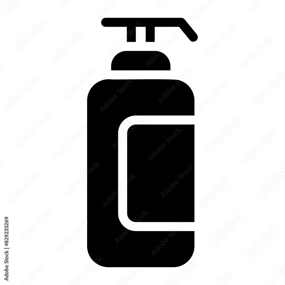 face cleanser Solid icon face cleanser Solid icon