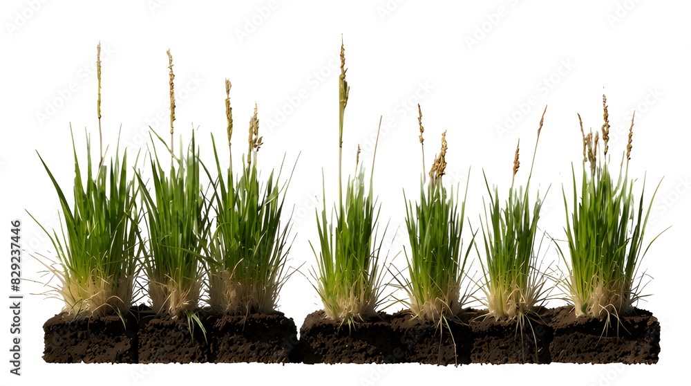 Growth Of Buffalo Grass A Native Prairie Grass Known For Its Drought Growth Of Buffalo Grass A Native Prairie Grass Known For Its Drought
