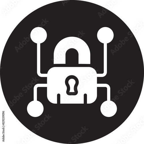 cybercrime glyph icon