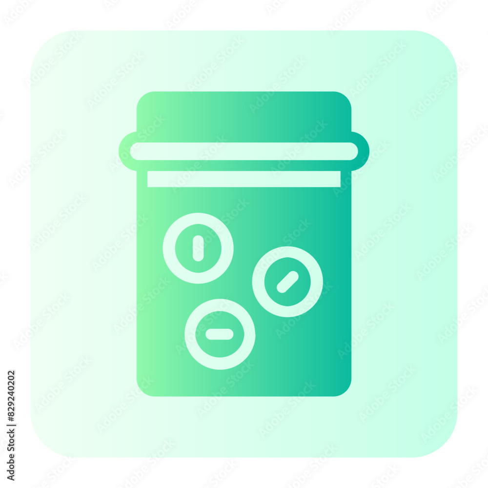 narcotics gradient icon