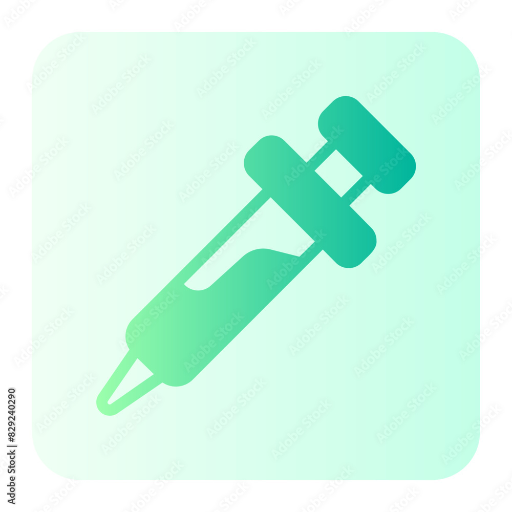 syringe gradient icon syringe gradient icon