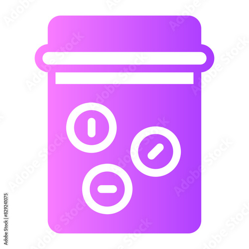 narcotics gradient icon